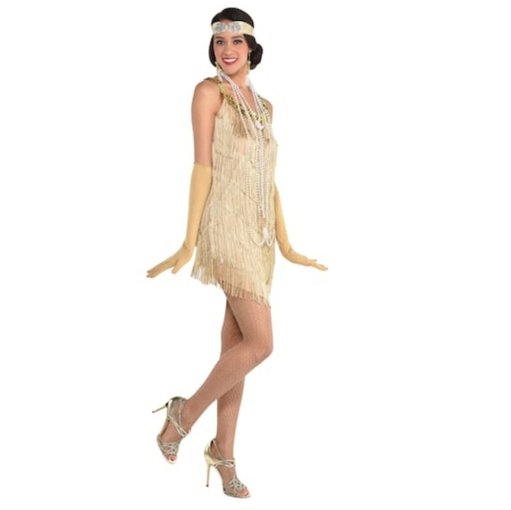 Restock NEW Adult Charleston Flapper Costume L/LX